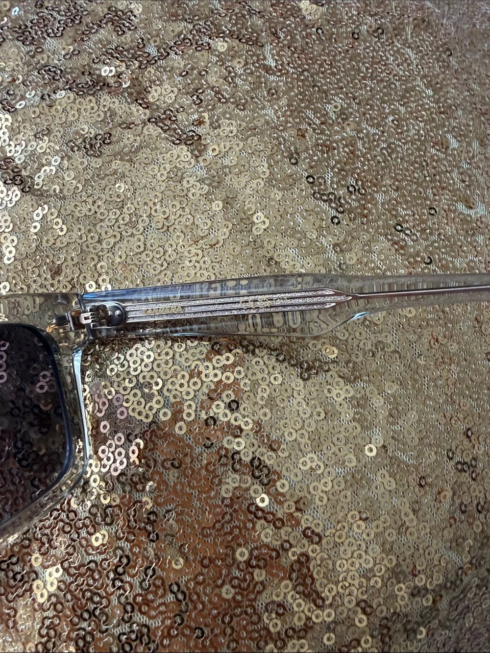 Carrera Clear Frame Sunglasses with Gray Smoke Lenses - Men